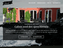 Tablet Screenshot of cafestorm.dk